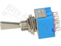 Rocker switch mini flat double pole on/on DPDT
